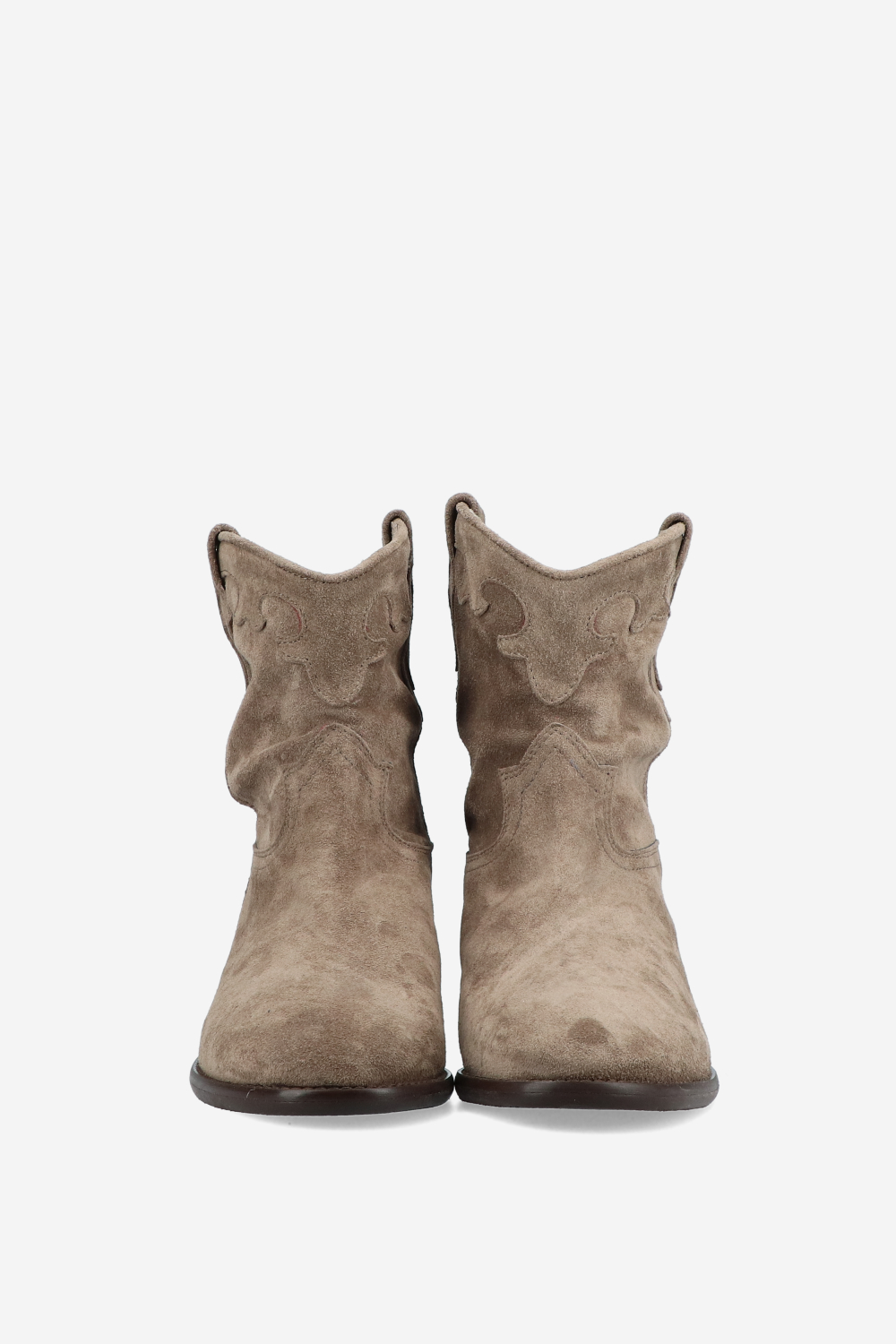 Suede ankle boots