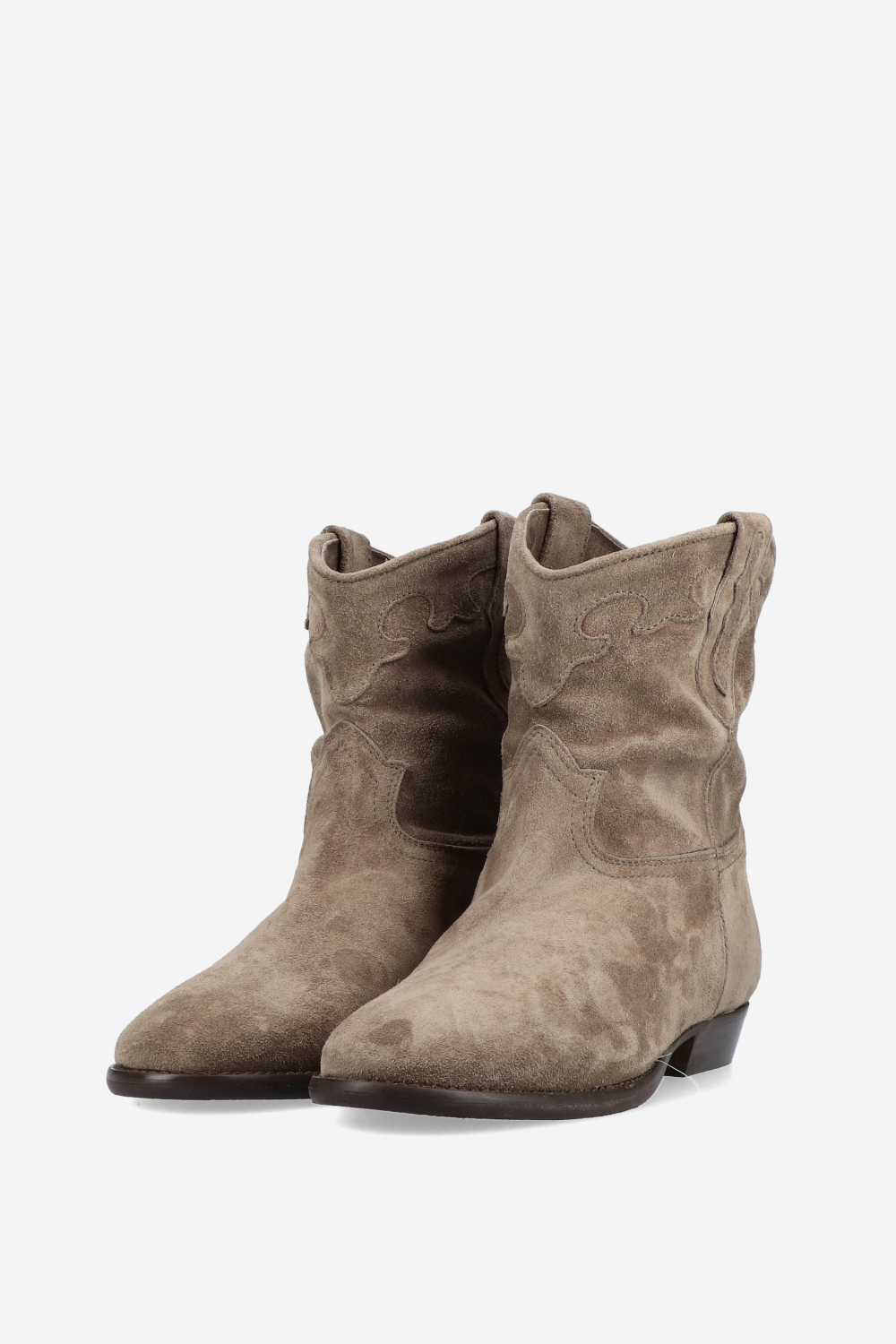Suede ankle boots