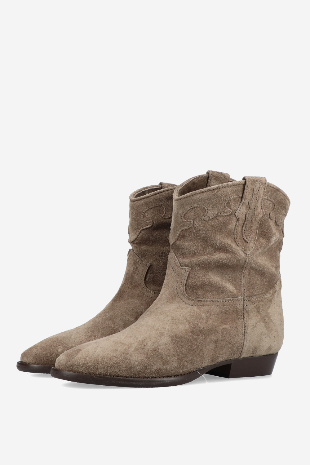 Suede ankle boots