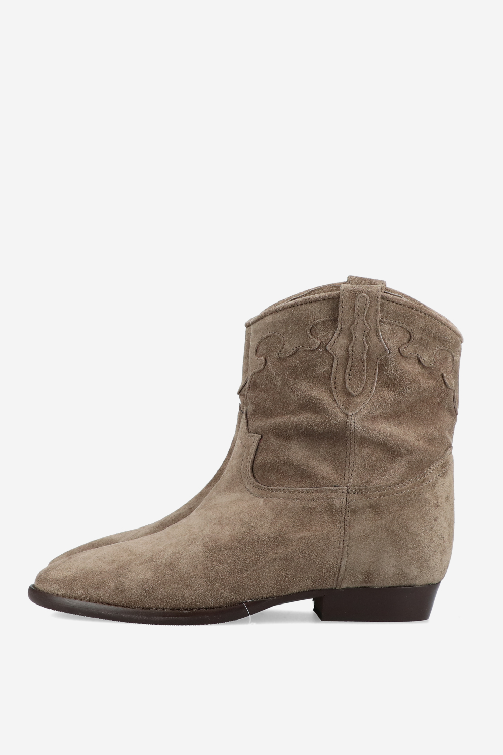 Suede ankle boots