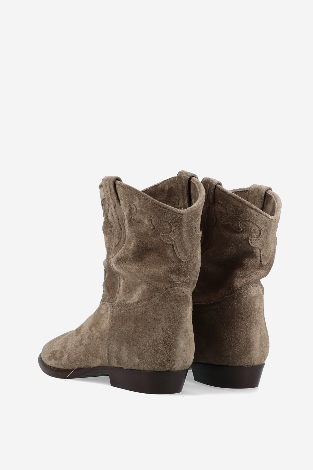 Suede ankle boots