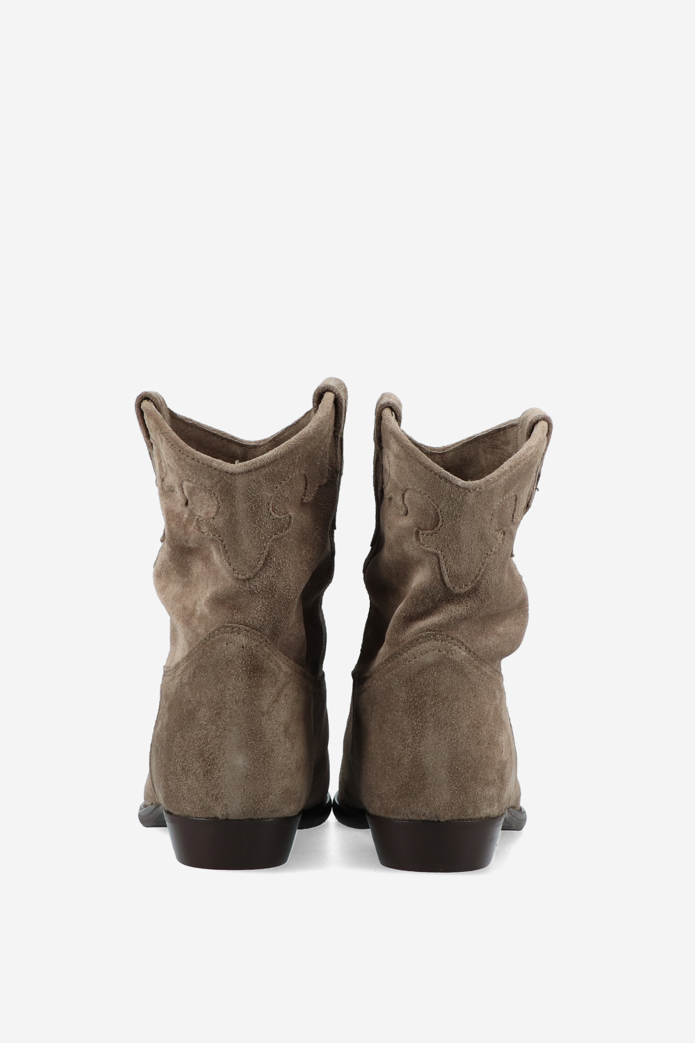 Suede ankle boots