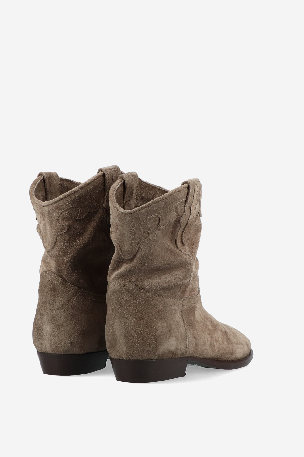 Suede ankle boots