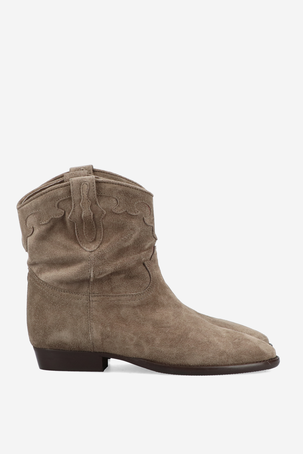 Suede ankle boots