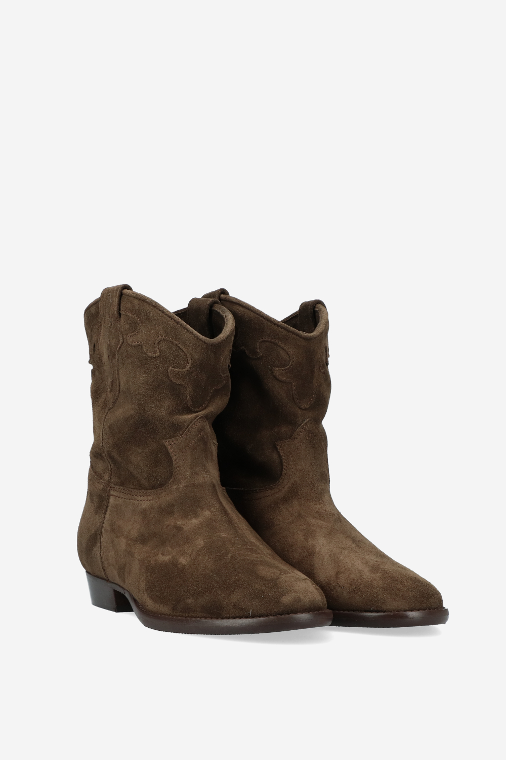 Suede ankle boots