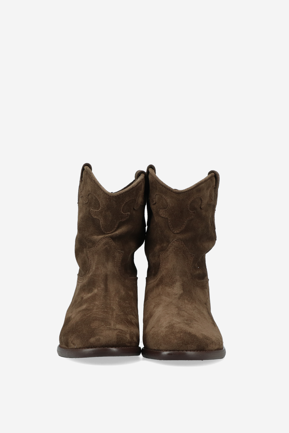Suede ankle boots