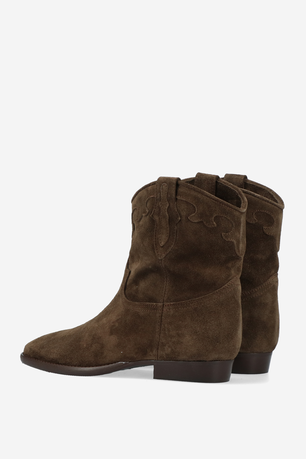 Suede ankle boots