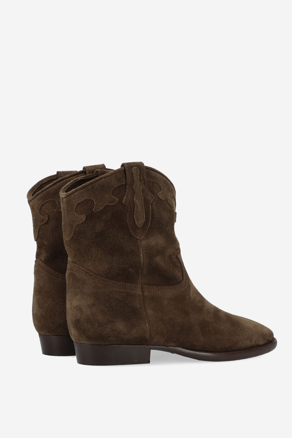 Suede ankle boots