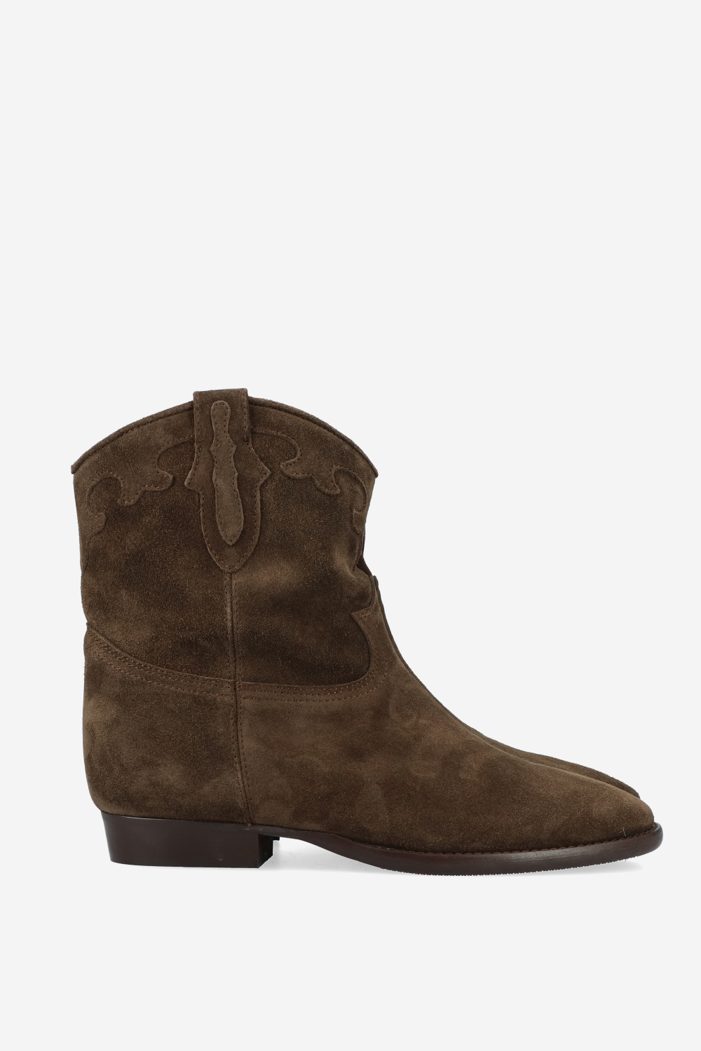 Suede ankle boots