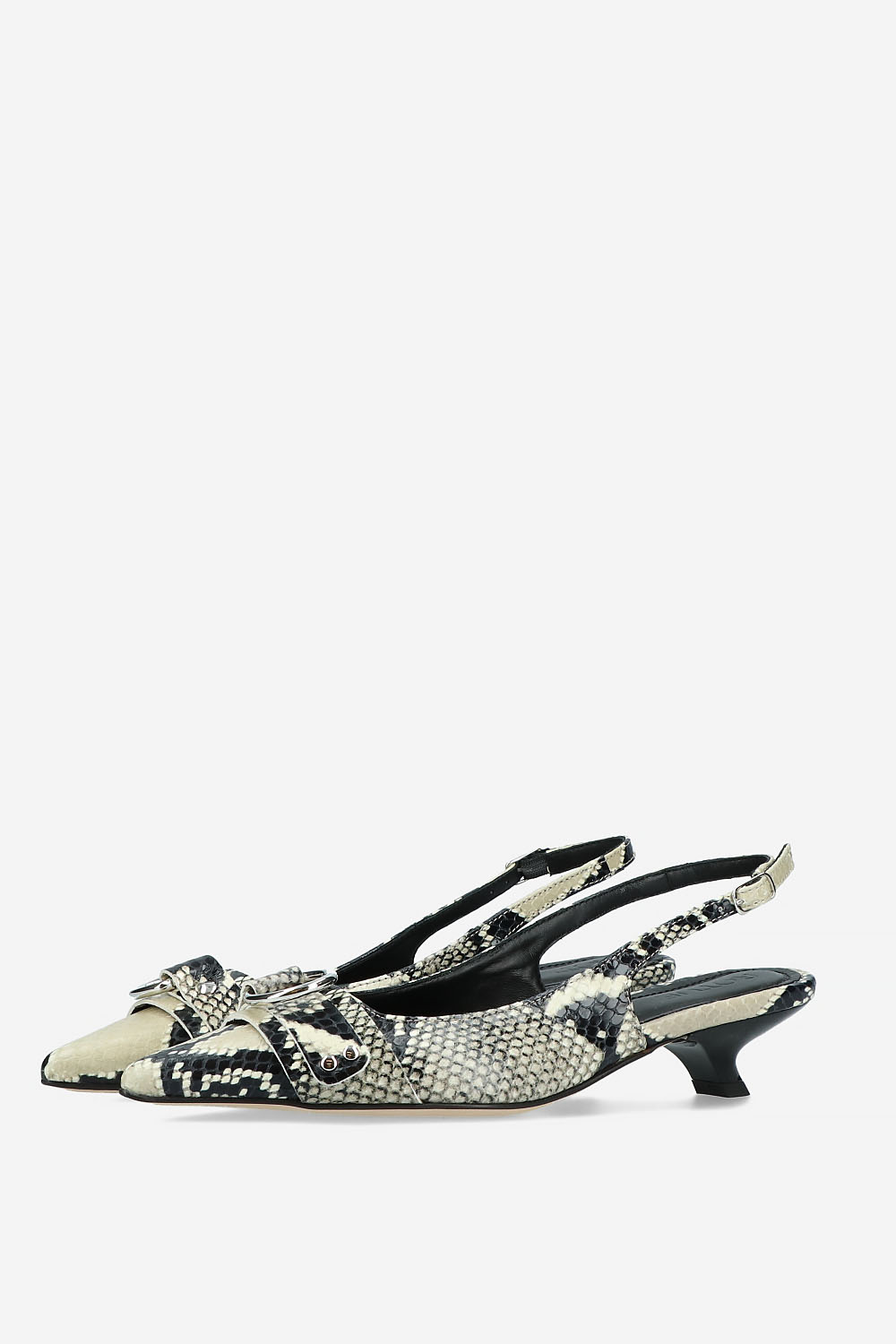 Bad Habits leather slingbacks