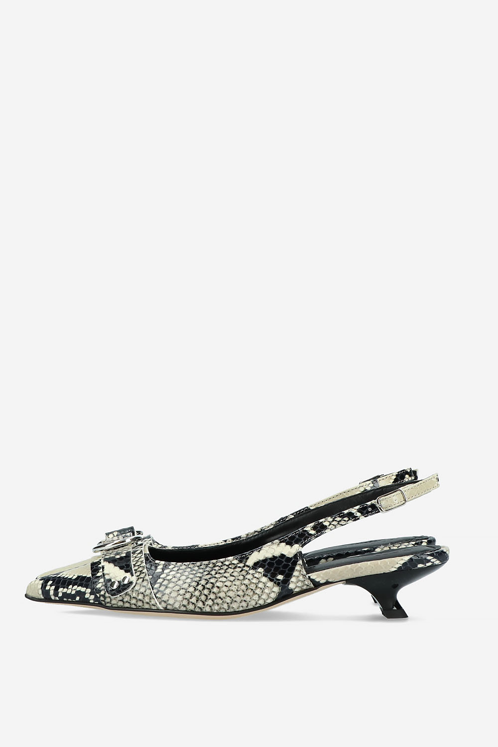 Bad Habits leather slingbacks