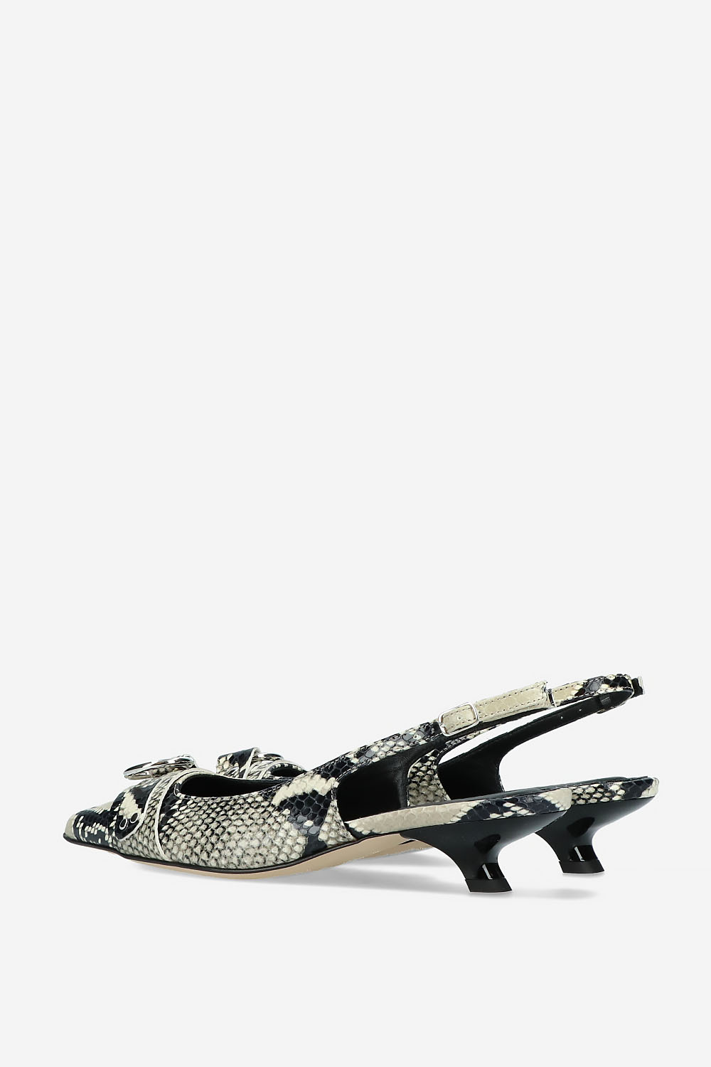 Bad Habits leather slingbacks