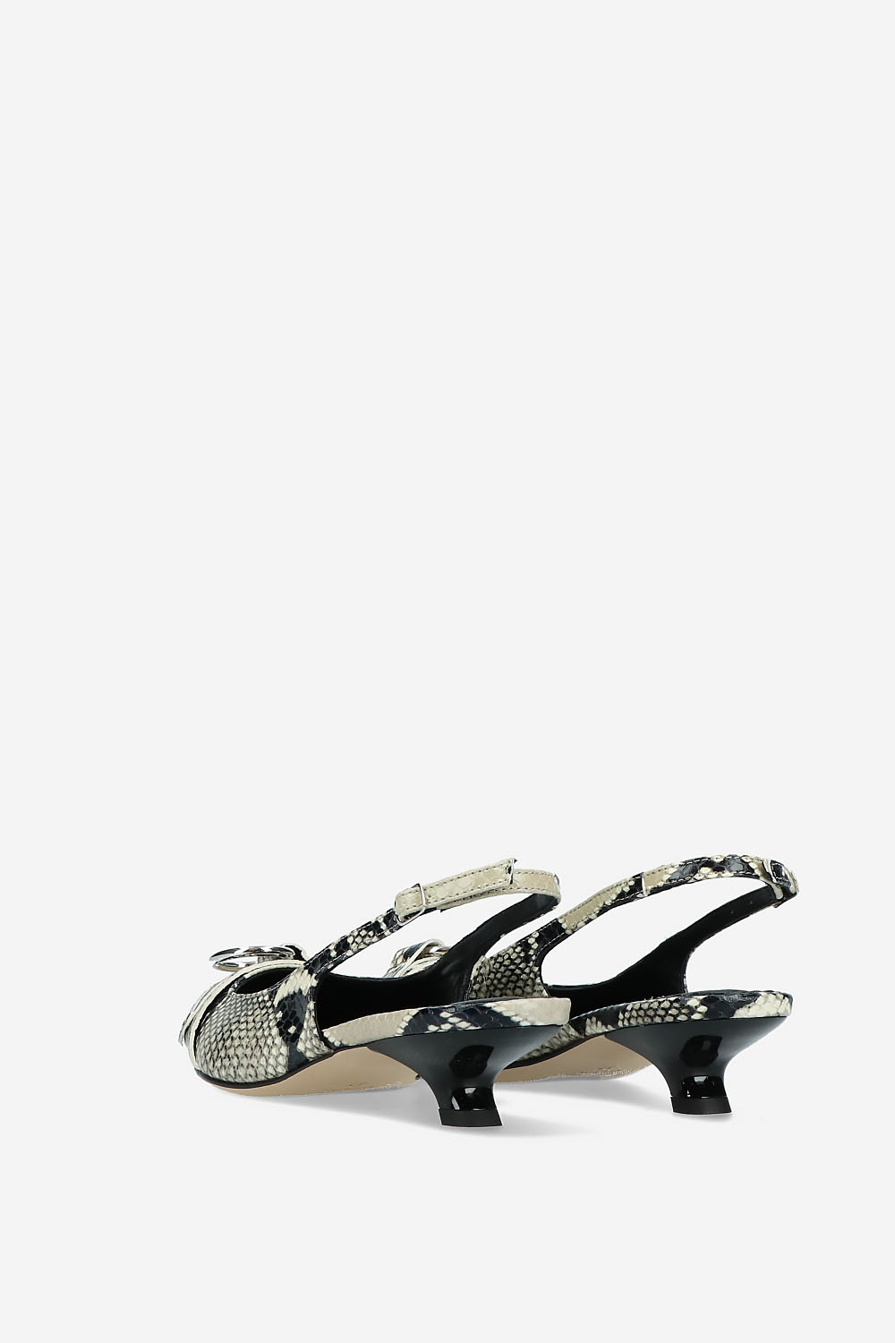 Bad Habits leather slingbacks