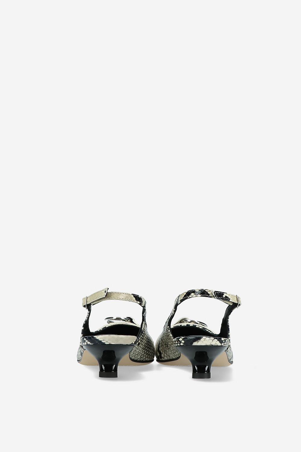 Bad Habits leather slingbacks