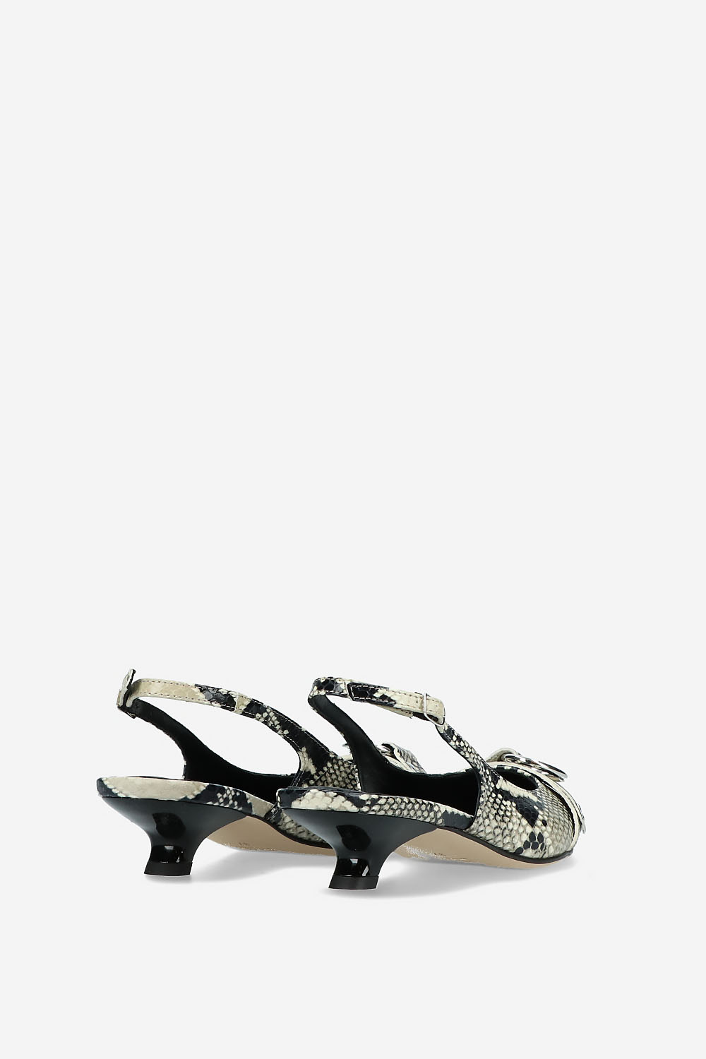 Bad Habits leather slingbacks