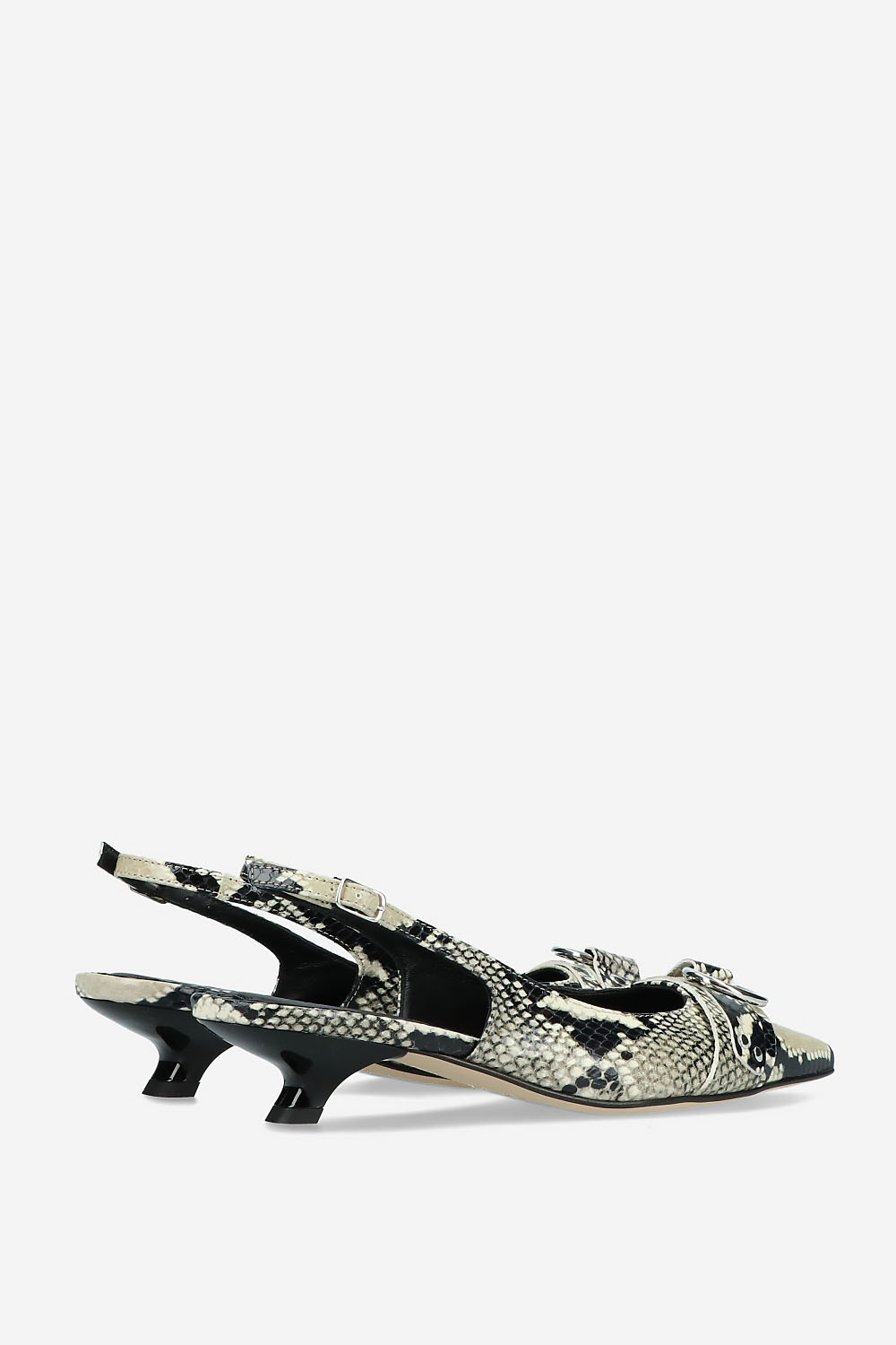 Bad Habits leather slingbacks