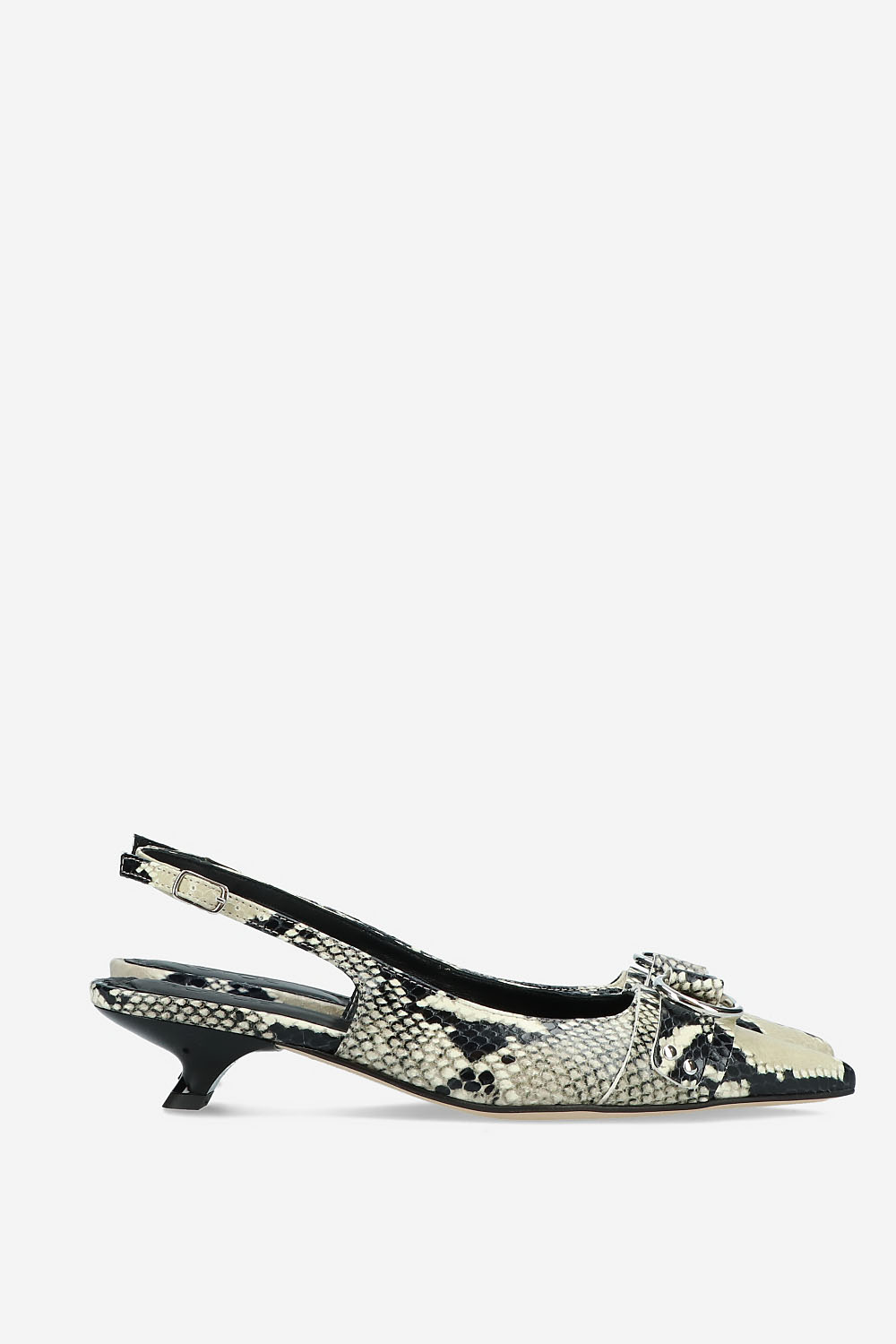 Bad Habits leather slingbacks