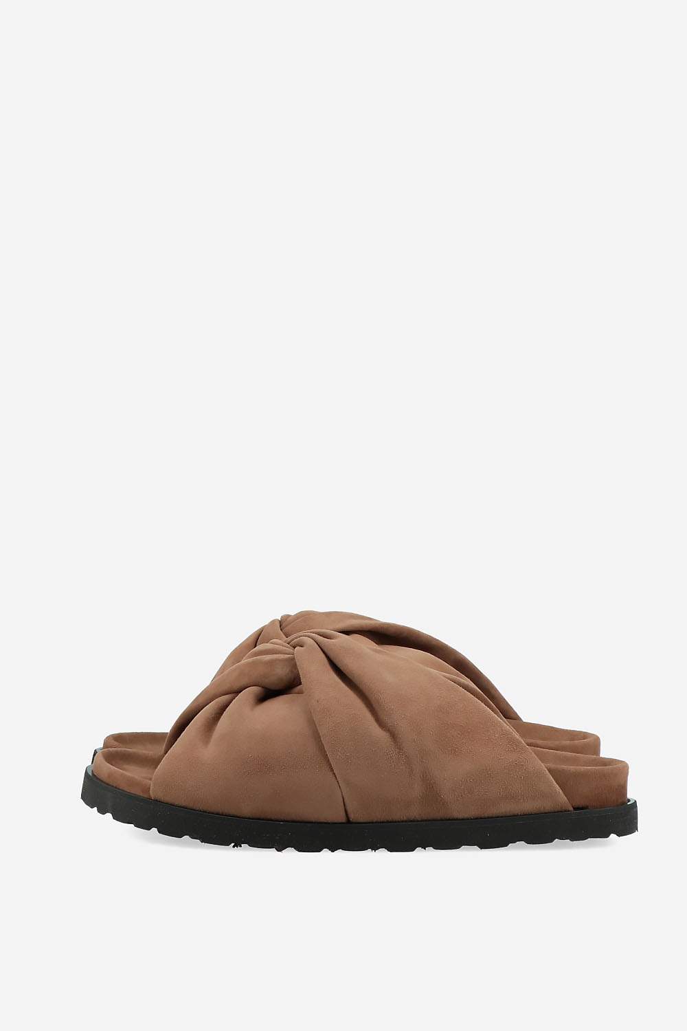 Fallin’ suede sandals