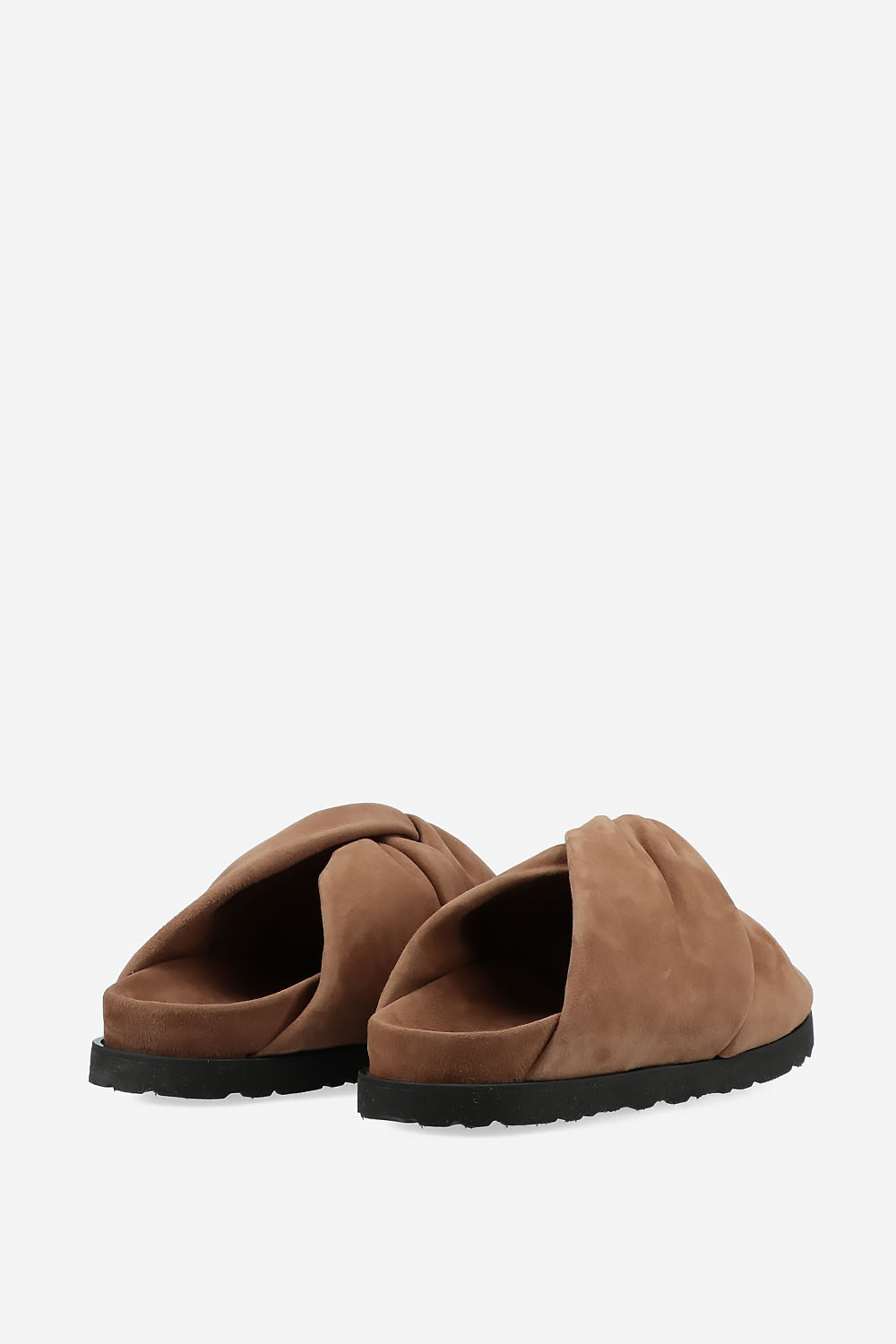 Fallin’ suede sandals