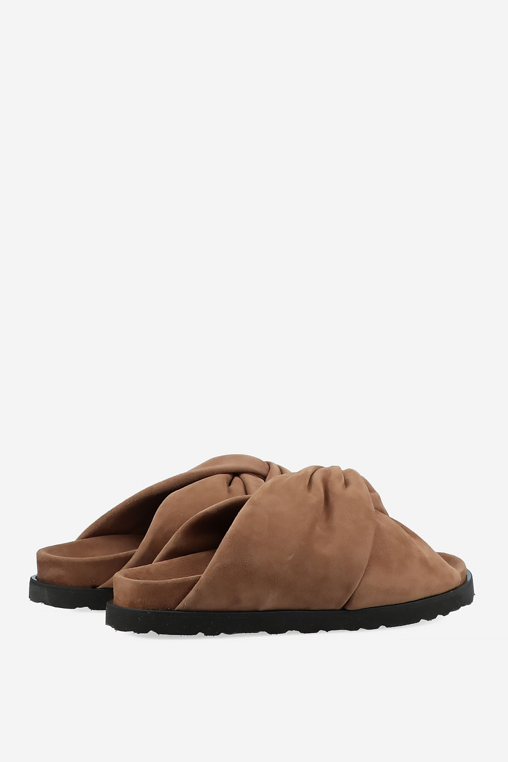 Fallin’ suede sandals