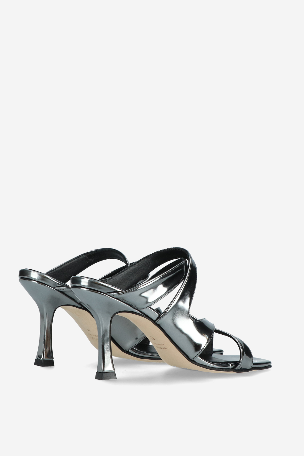 Go flex leather heeled sandals