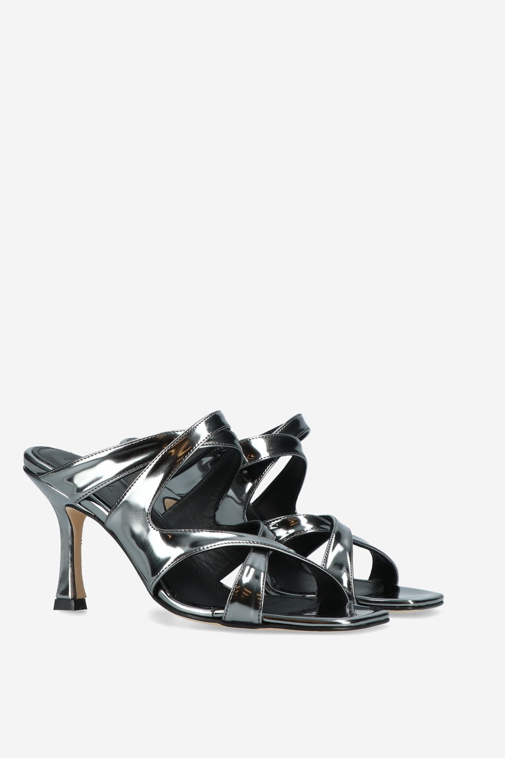 Rotue - Go flex leather heeled sandals