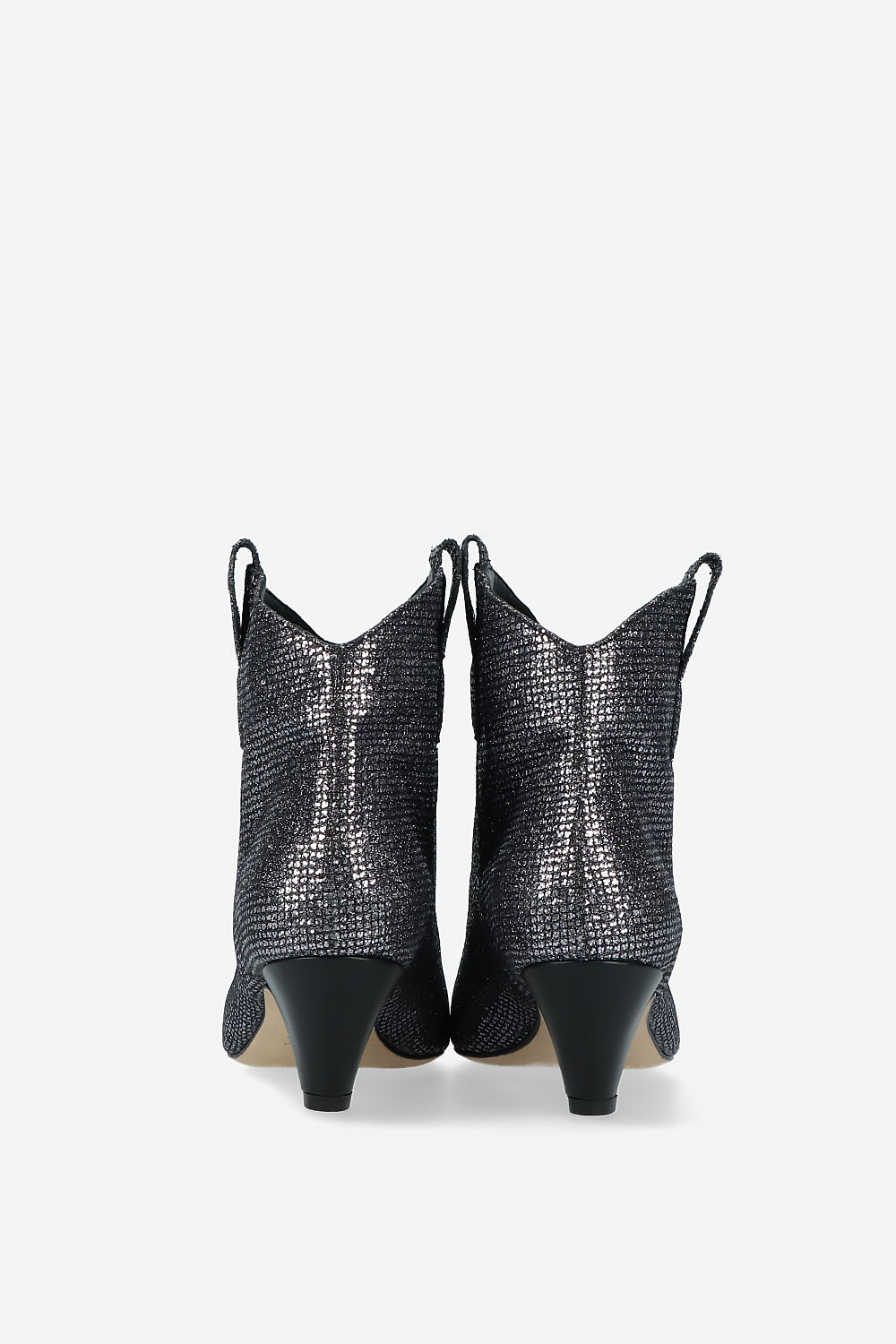 Evergreen metallic boots