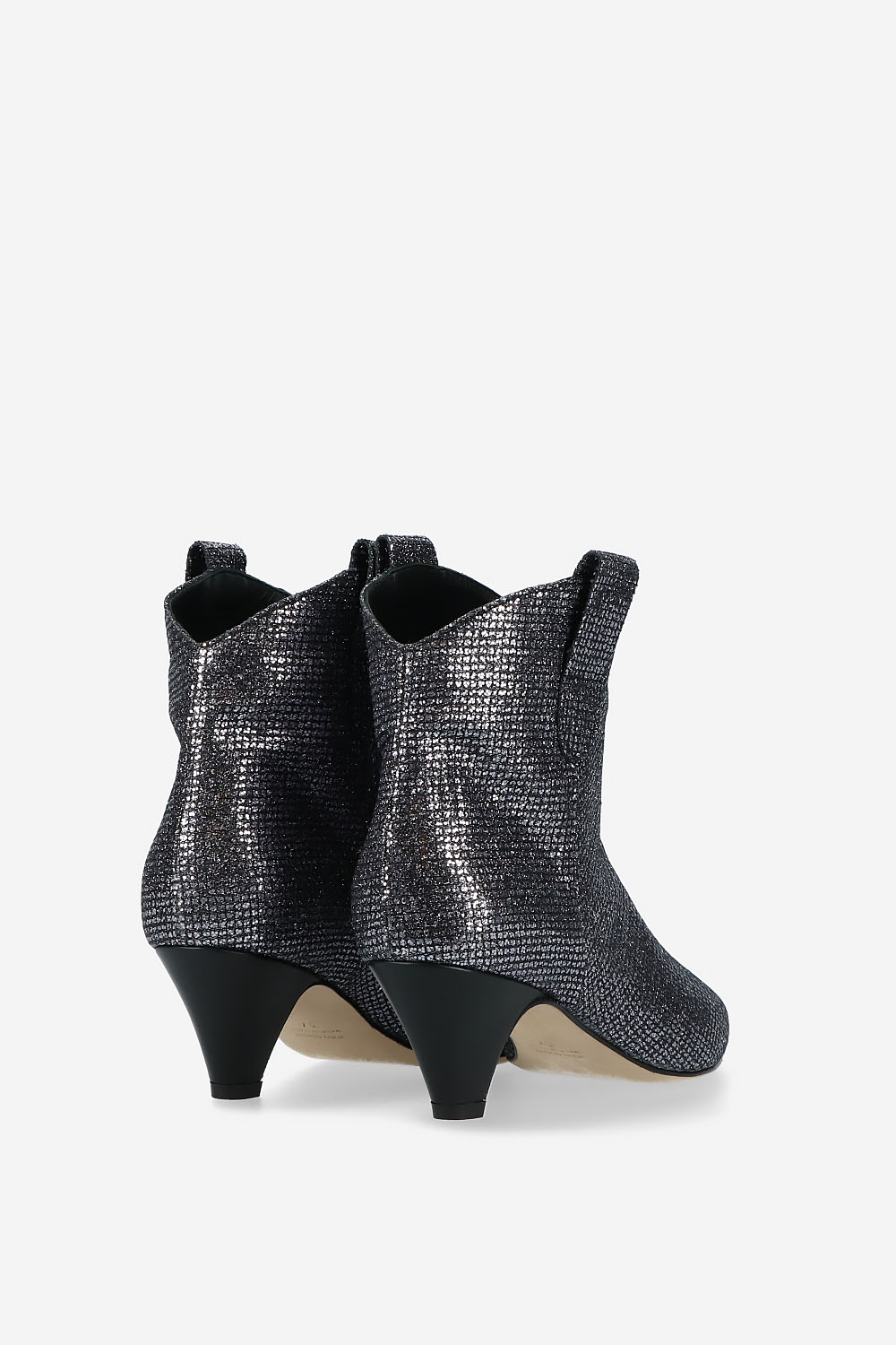 Evergreen metallic boots