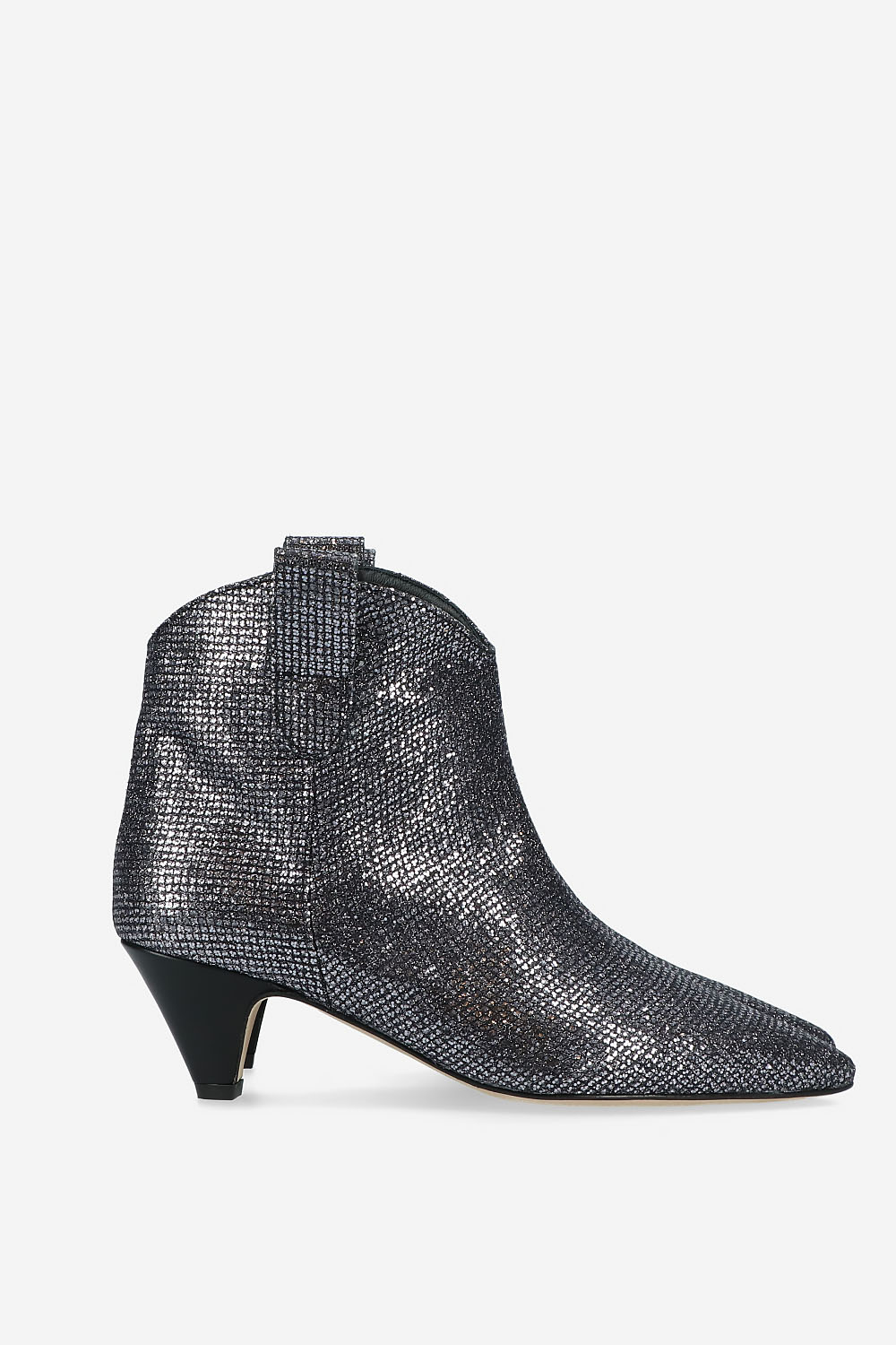 Evergreen metallic boots