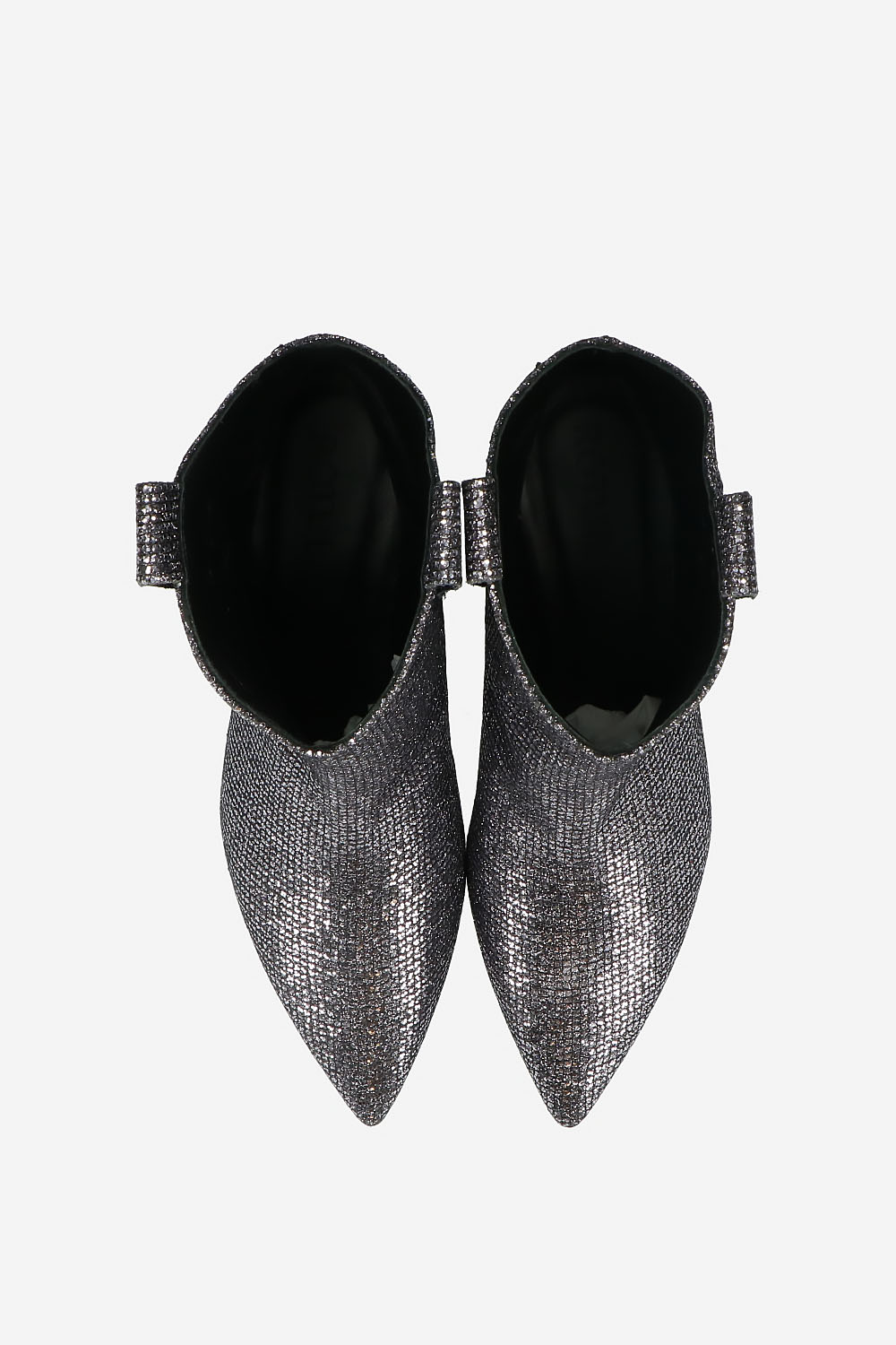 Evergreen metallic boots