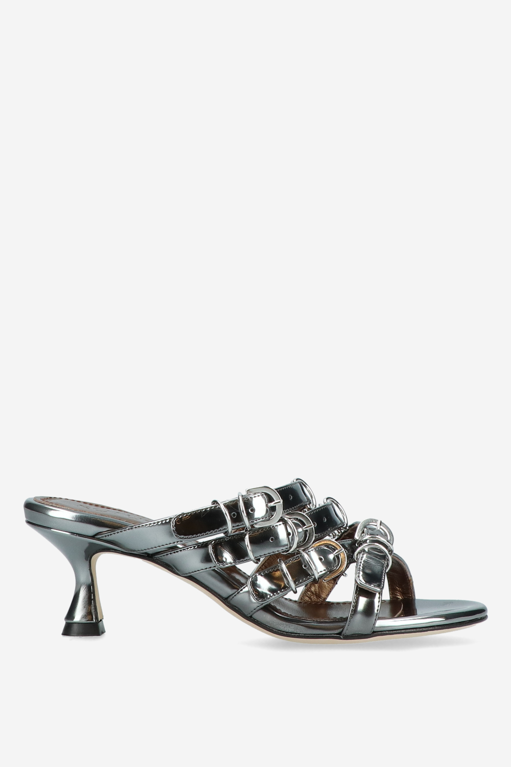 Rotue - Savage metallic leather sandals