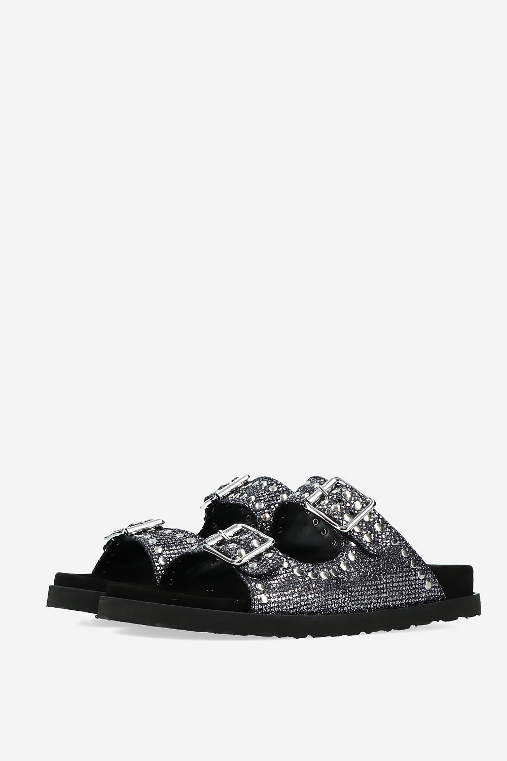 Revenge metallic sandals