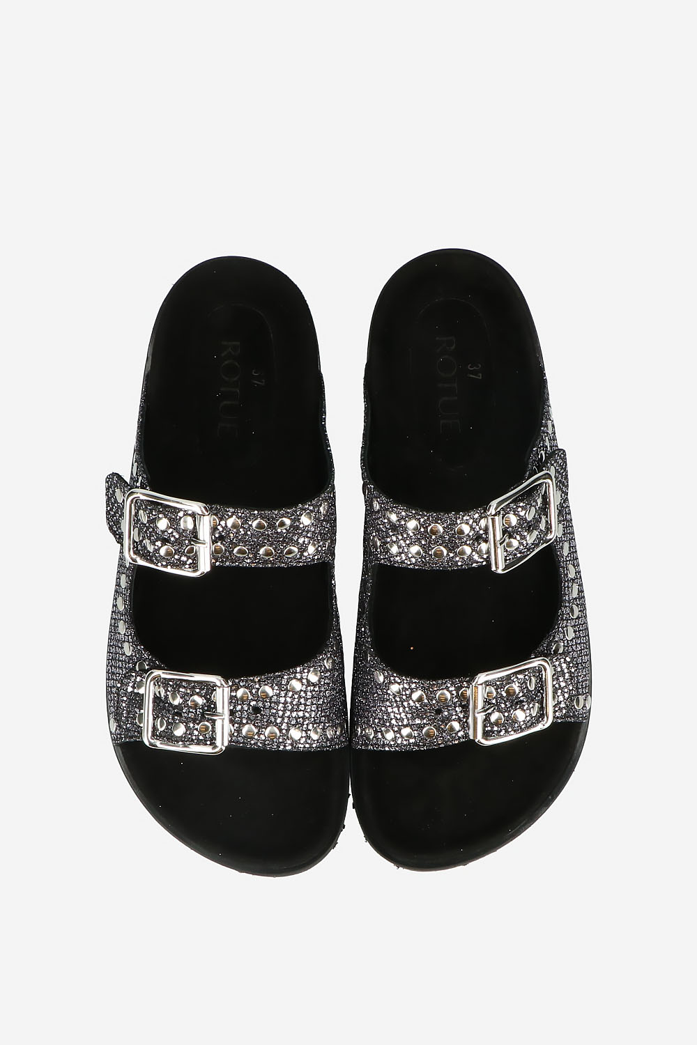 Revenge metallic sandals