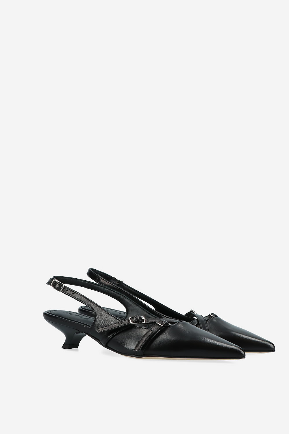 Bumb Love leather slingbacks