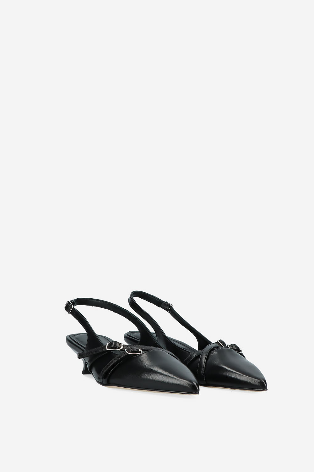 Bumb Love leather slingbacks