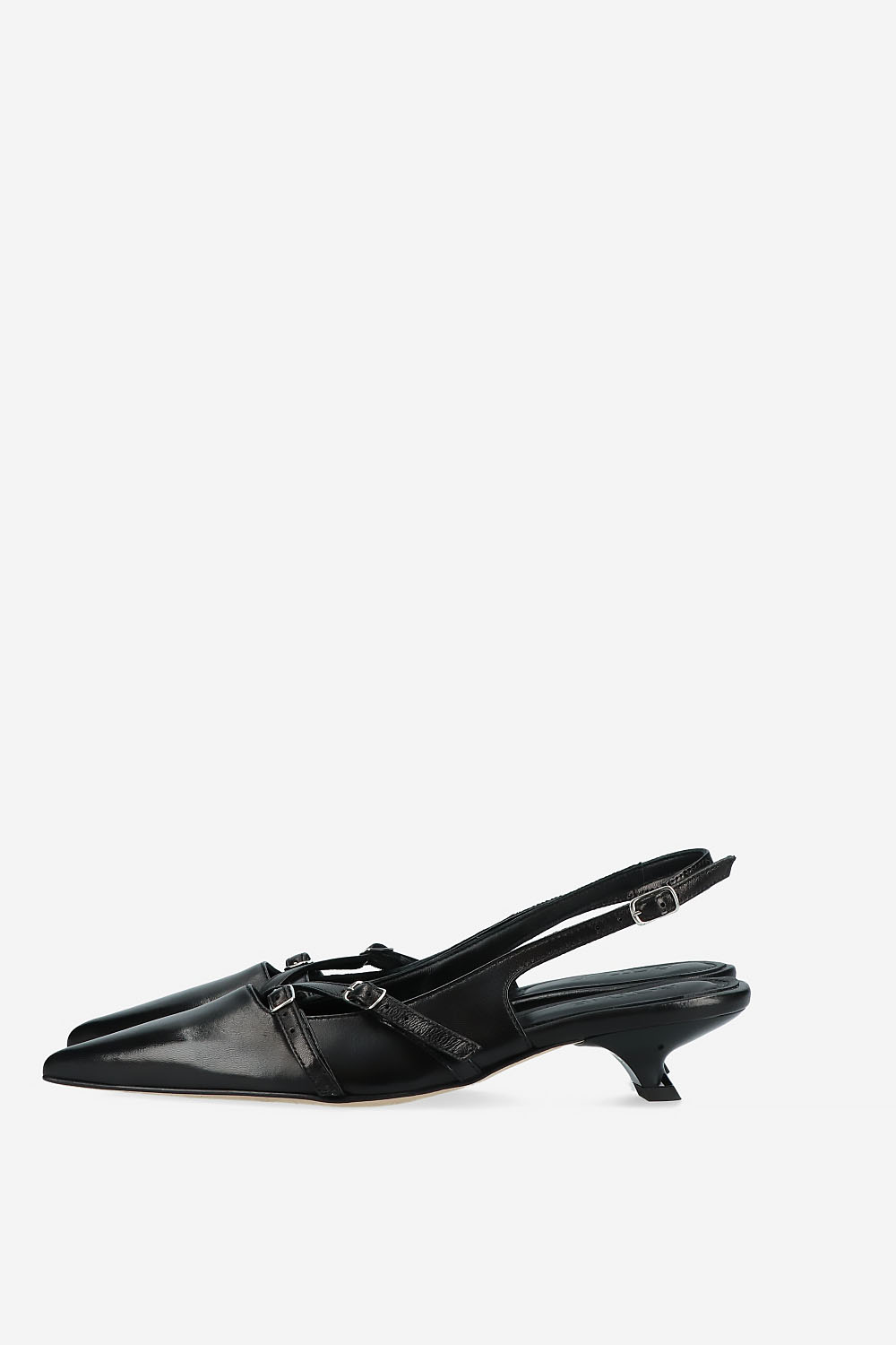Bumb Love leather slingbacks