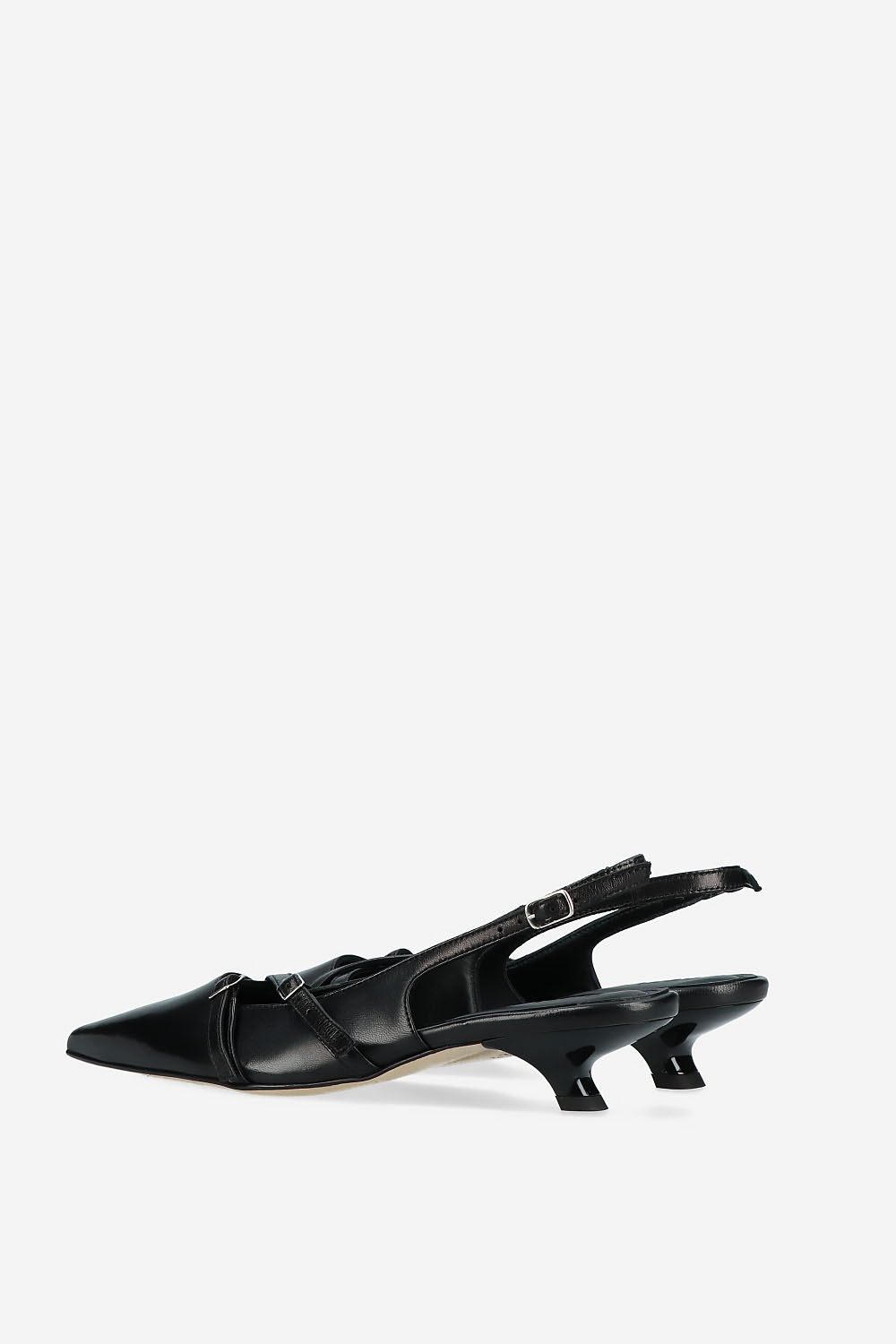Bumb Love leather slingbacks