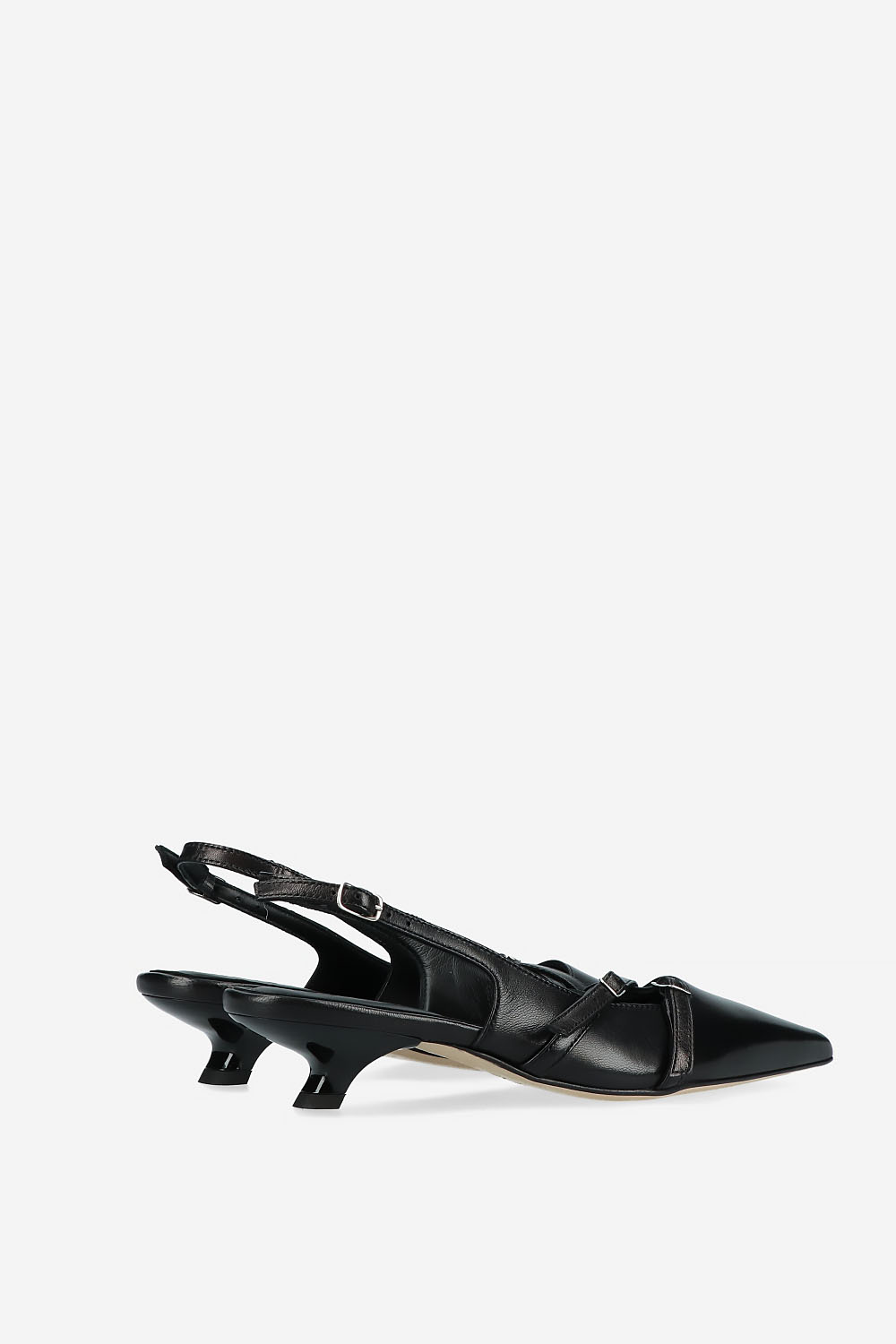 Bumb Love leather slingbacks