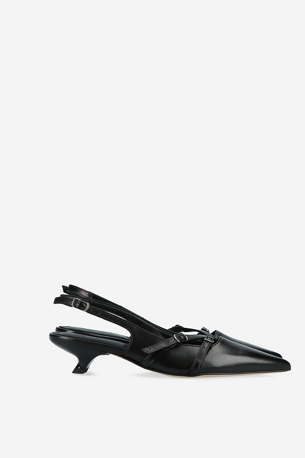Bumb Love leather slingbacks