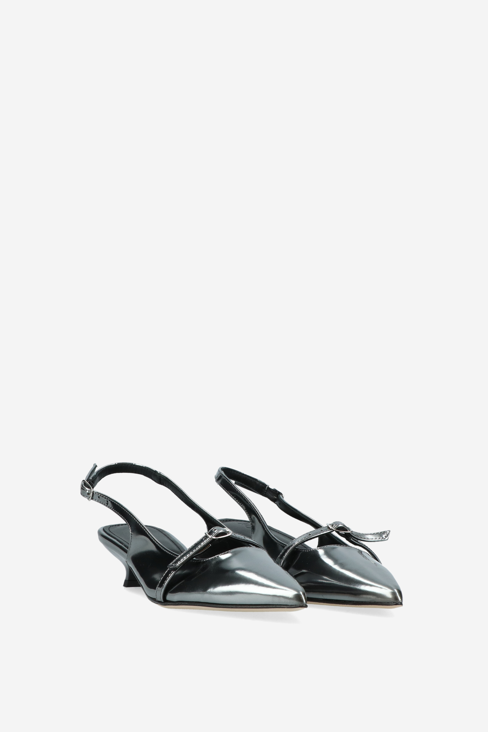 Wild Thoughts leather slingbacks
