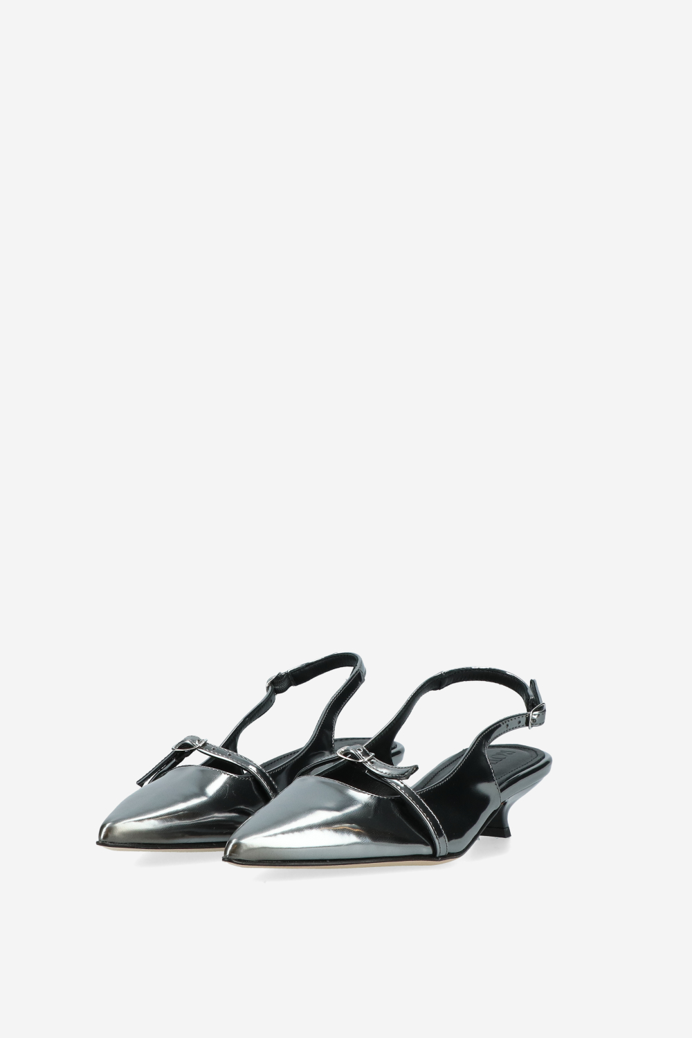 Wild Thoughts leather slingbacks