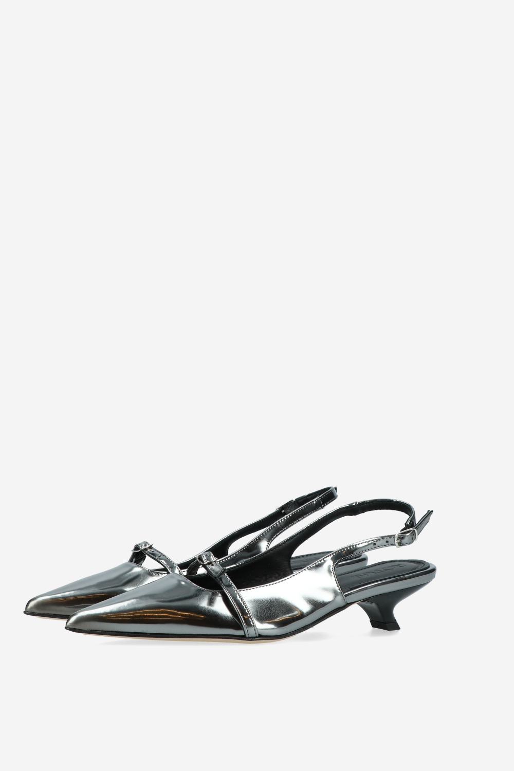 Wild Thoughts leather slingbacks
