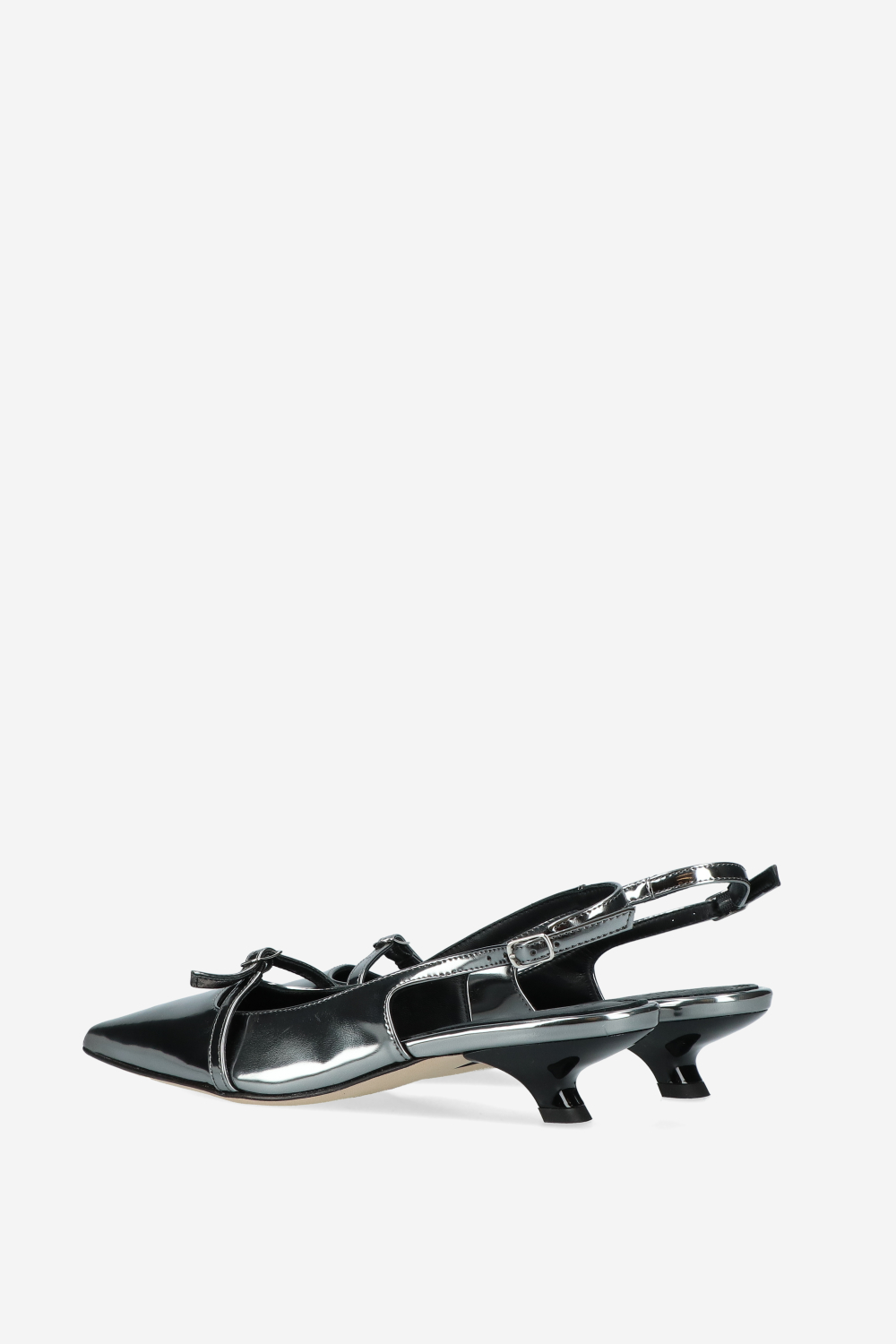 Wild Thoughts leather slingbacks