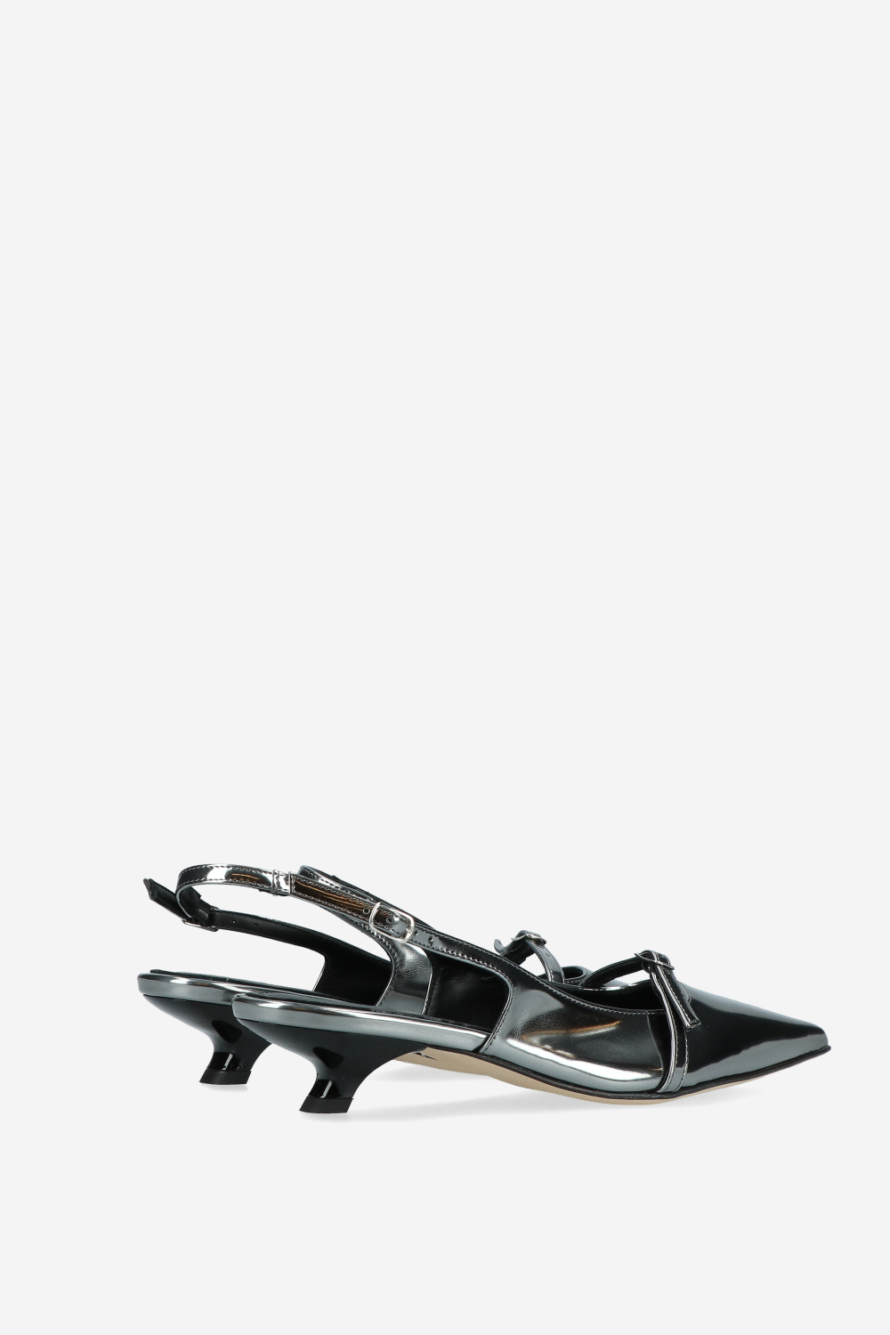 Wild Thoughts leather slingbacks