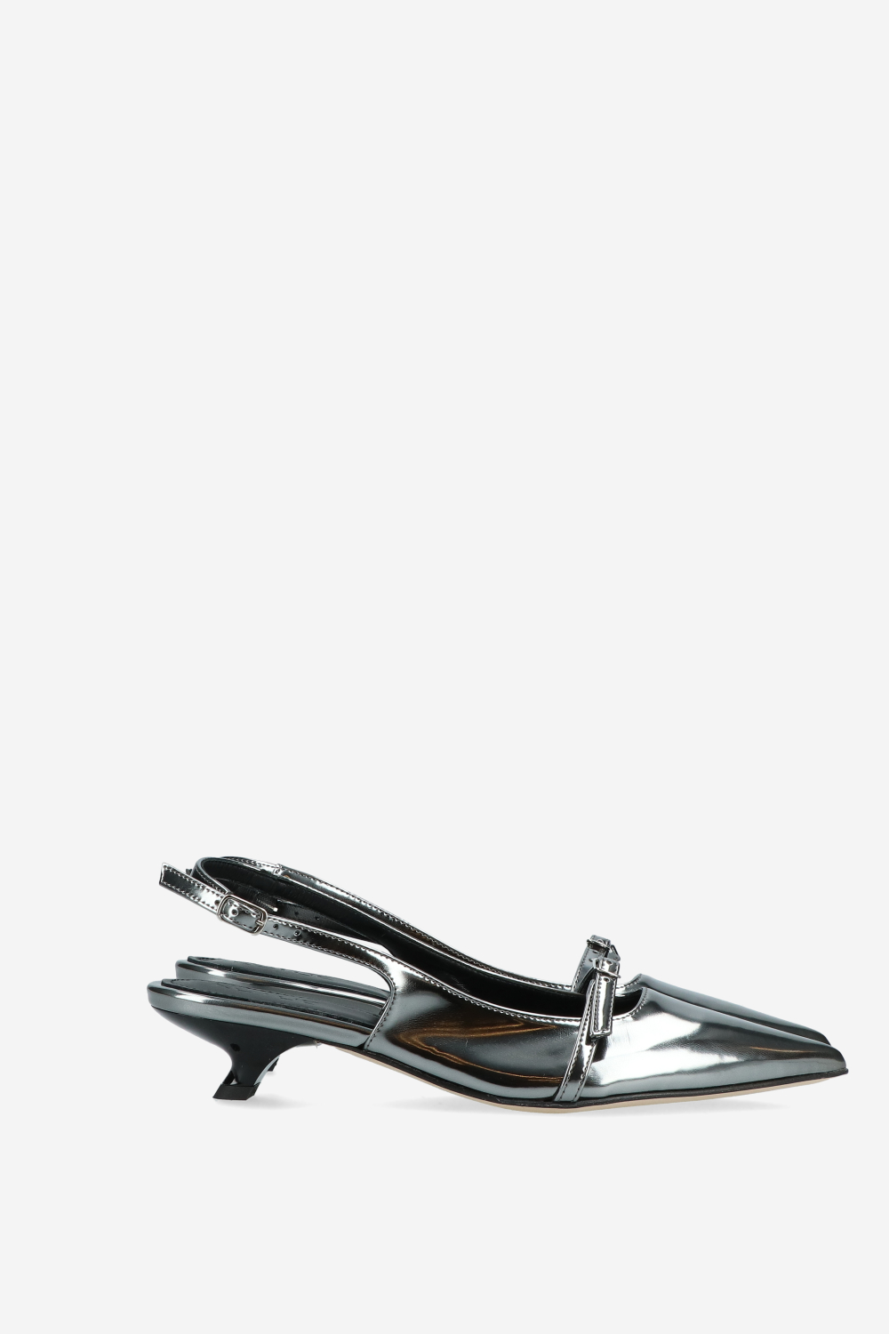 Wild Thoughts leather slingbacks