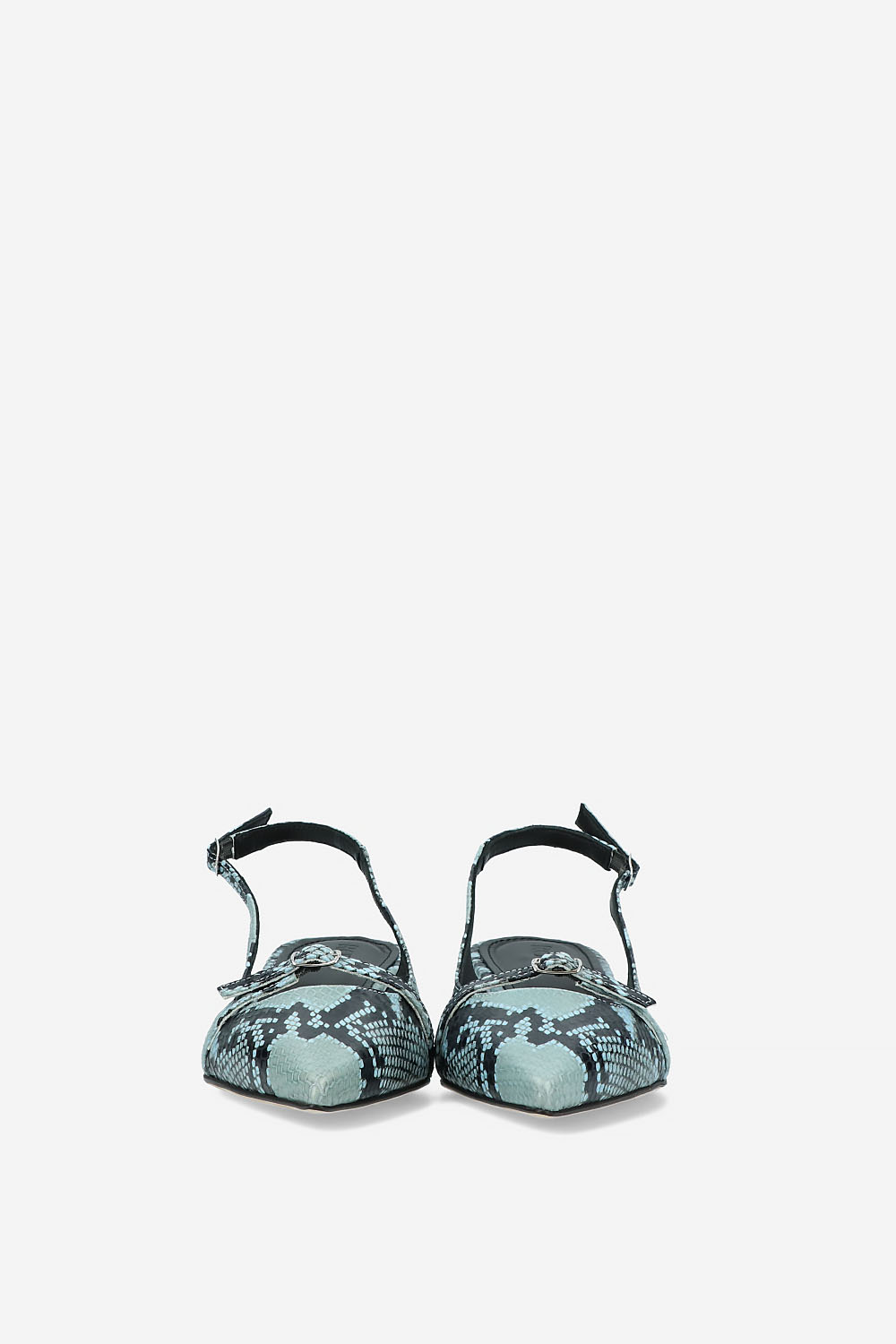 Wild Thoughts leather slingbacks