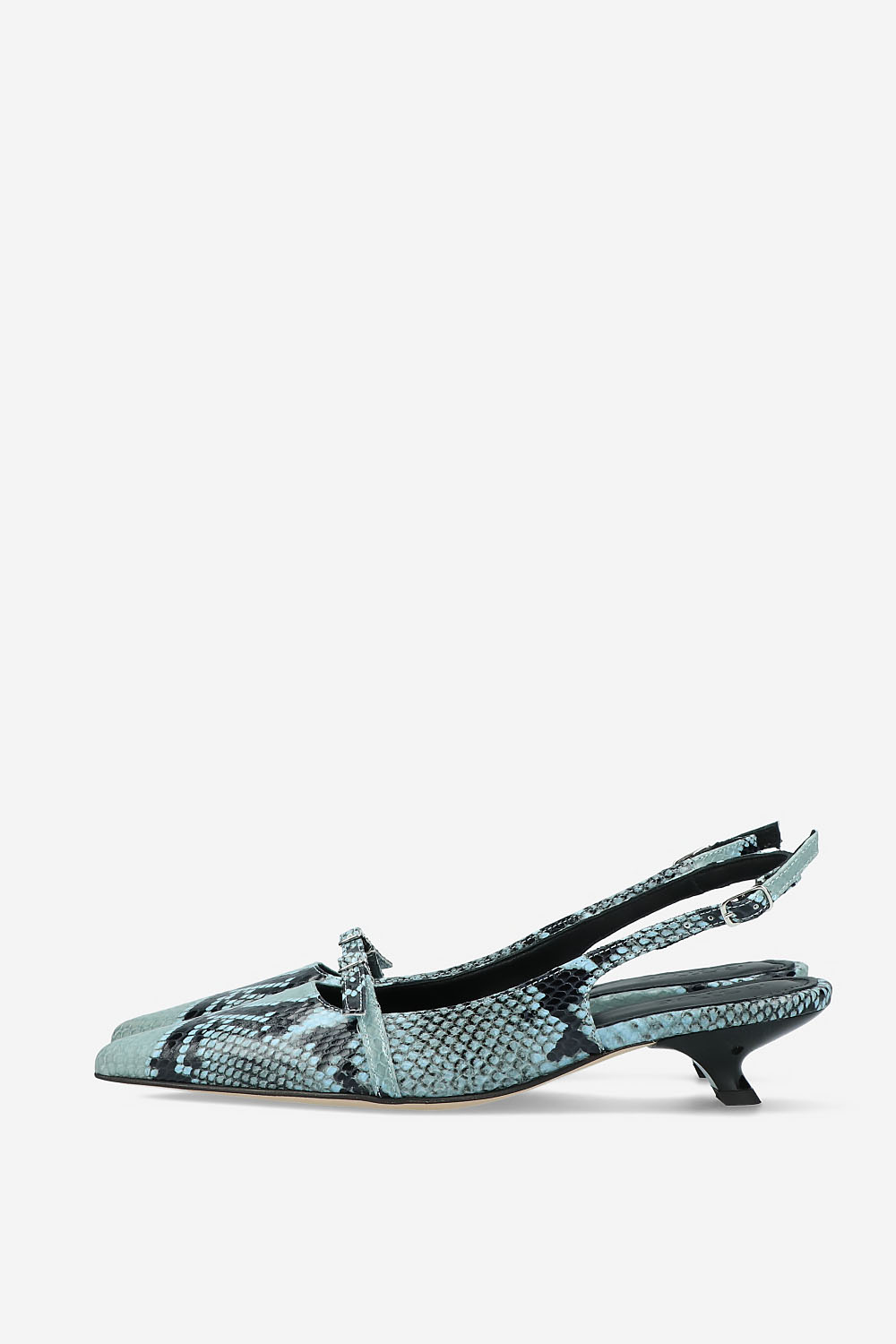 Wild Thoughts leather slingbacks