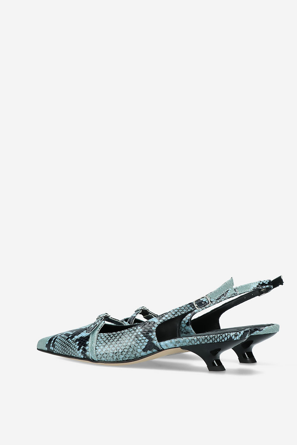 Wild Thoughts leather slingbacks