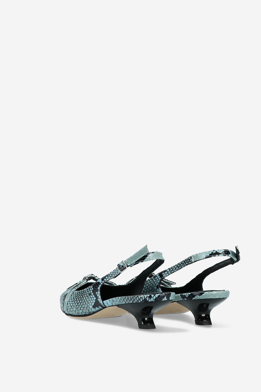Wild Thoughts leather slingbacks