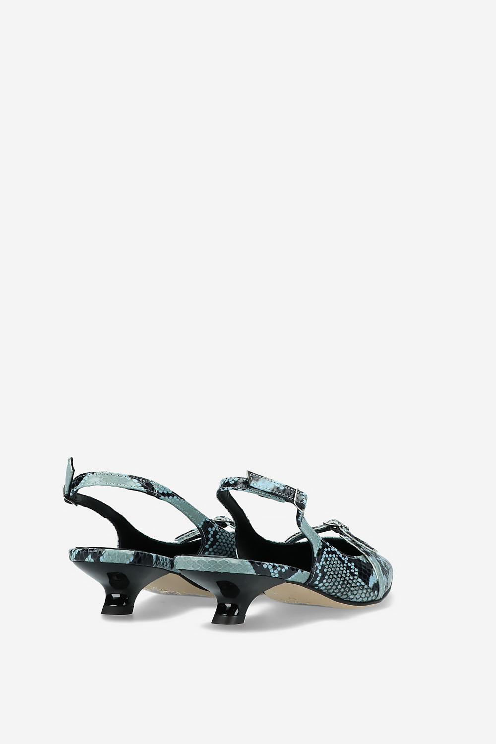 Wild Thoughts leather slingbacks